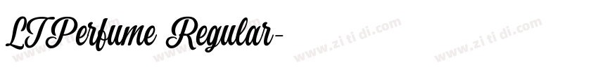 LTPerfume Regular字体转换